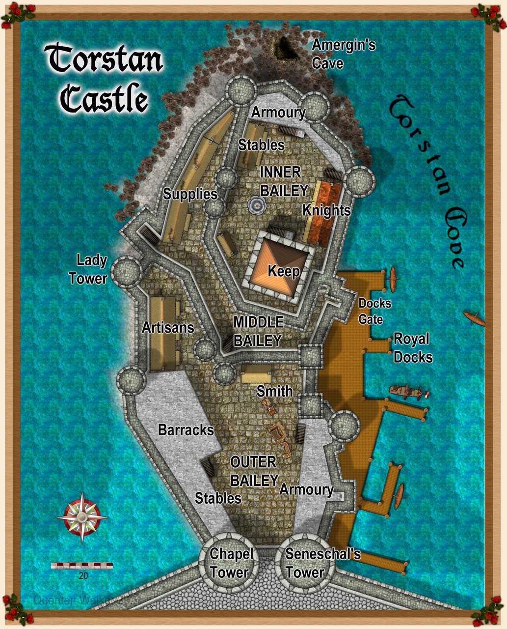 Nibirum Map: torstan castle by Quenten Walker